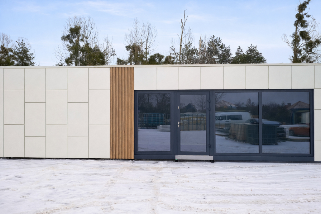 pawilon-z-plyty-warstwowej Pawilon z płyty warstwowej